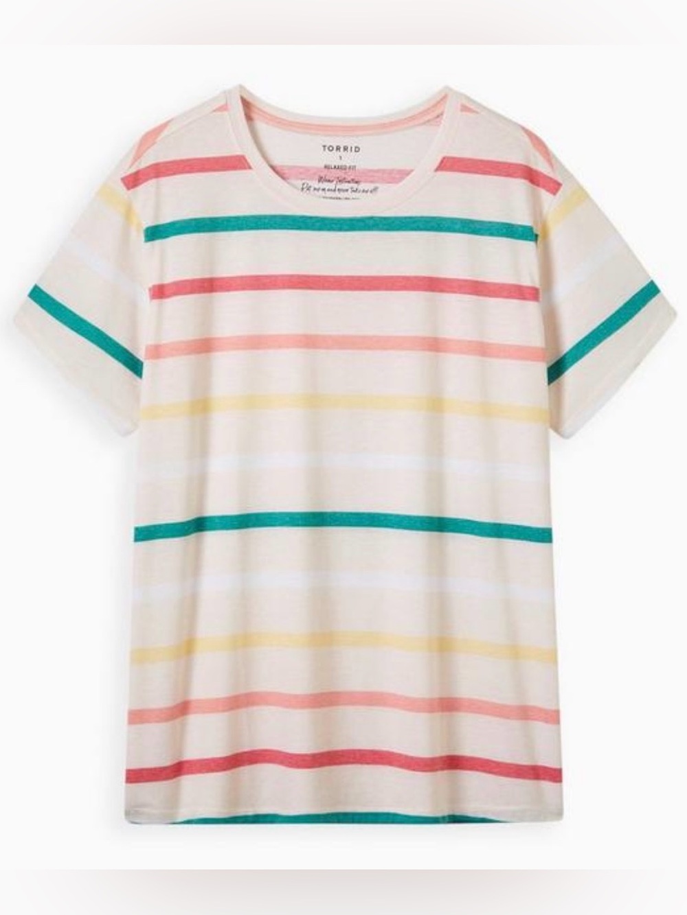 New With Tags Torrid Relaxed Fit Signature Jersey Tee Size 5X